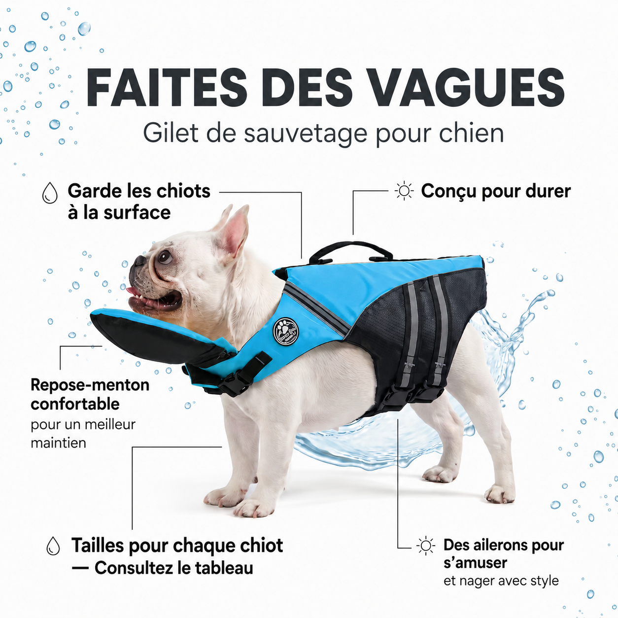 Gilet de Sauvetage Chien