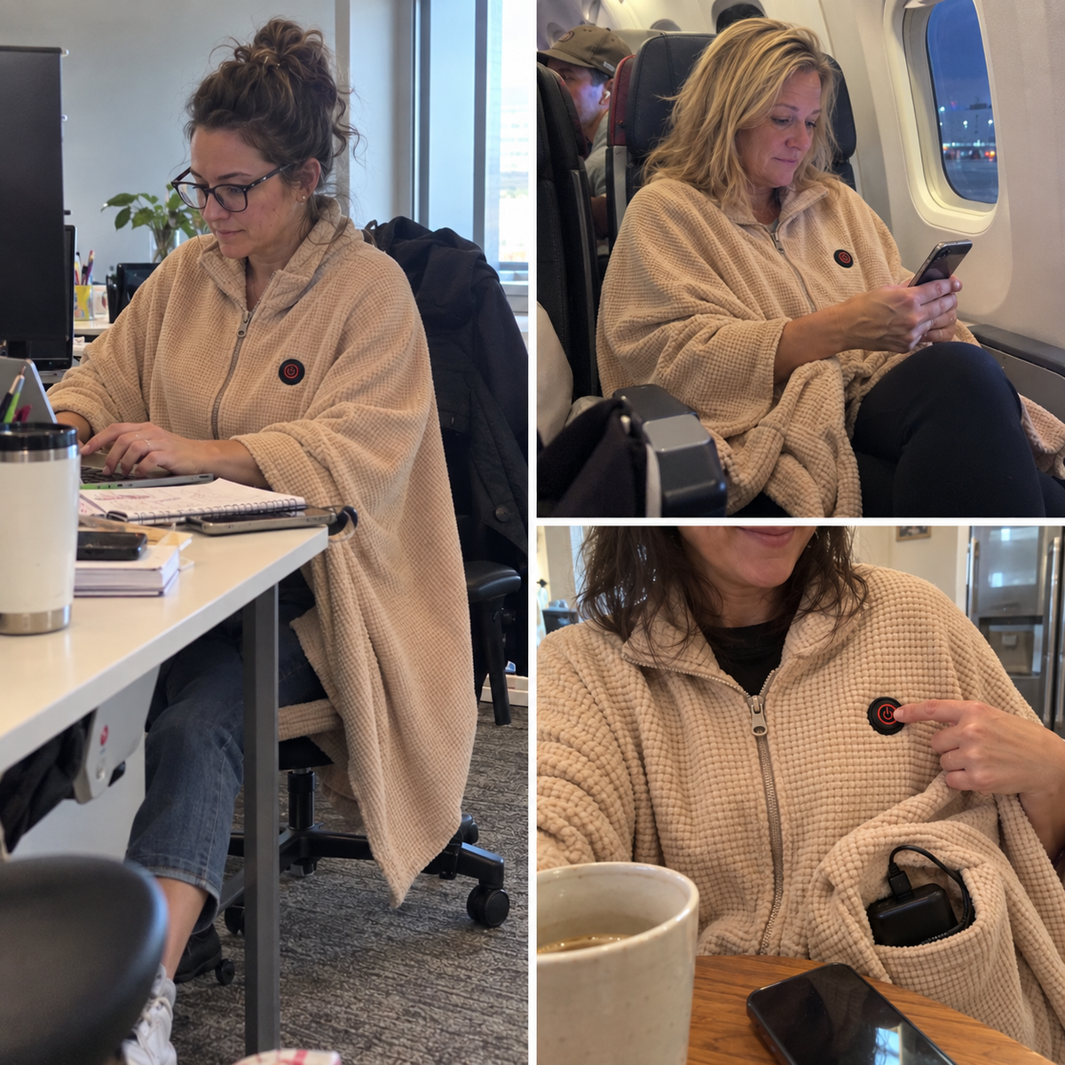 Heated Wearable Blanket